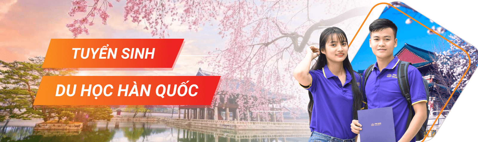 Baner tuyển sinh du học Hàn Quốc Baner tuyển sinh du học Hàn Quốc